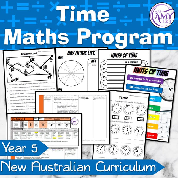 Year 5 Time Maths Program