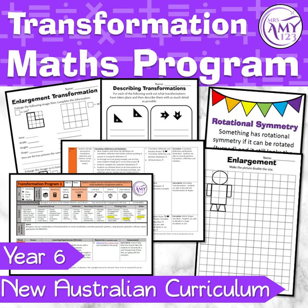 Year 6 Transformation Maths Program