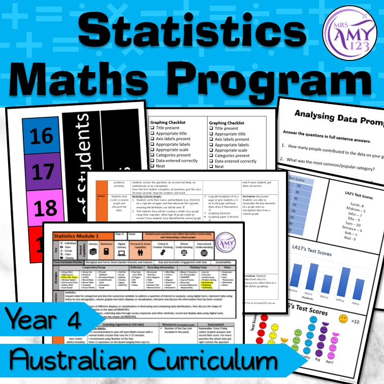 Year 4 Maths - Statistics Program - Australian Curriculum