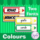 Italian Display Pack - Numbers, Colours & Calendar