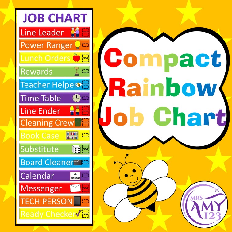 Compact Job Chart - Save Space!