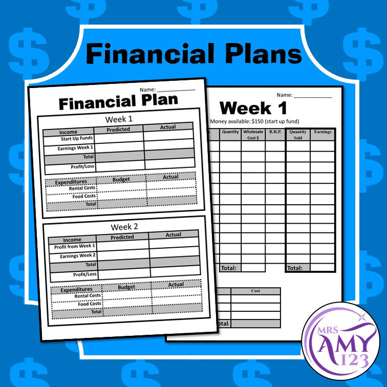 Business Financial Planning Activity