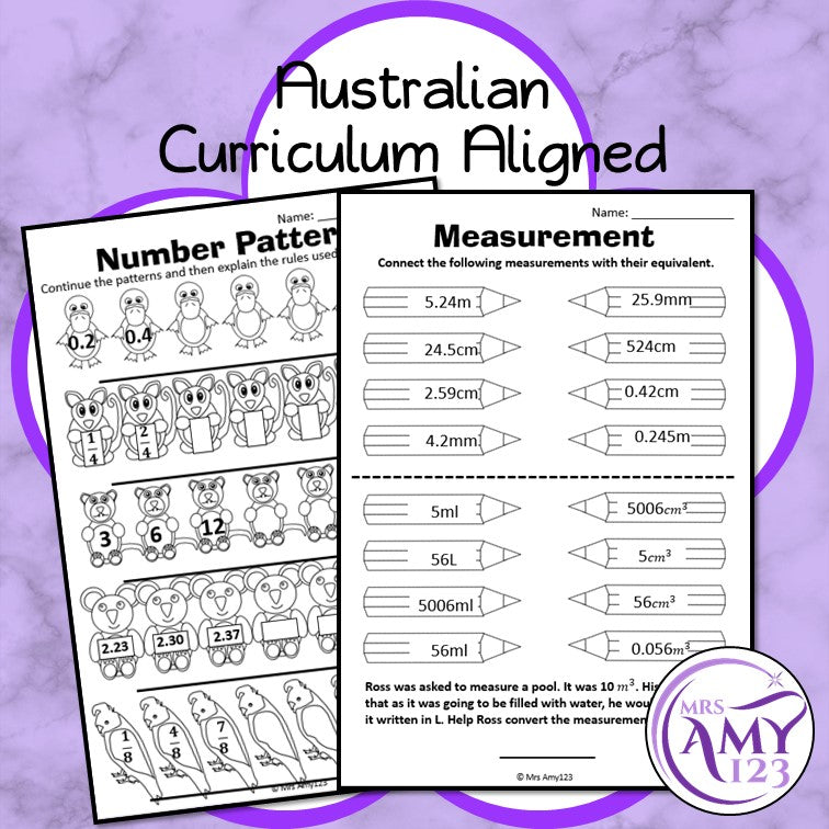 Year 6 Maths Revision - Australian Curriculum Aligned