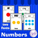 French Display Pack - Numbers, Colours & Calendar