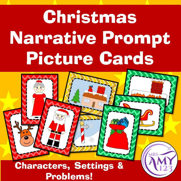 Christmas Narrative Prompt Picture Cards