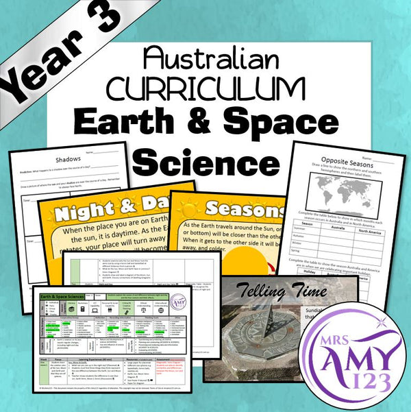 Year 3 Earth and Space Sciences Unit Version 8.4