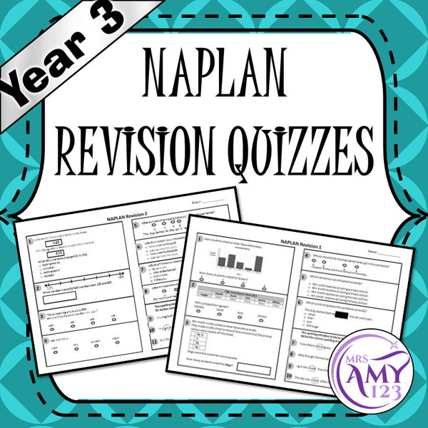 Year 3 NAPLAN Revision Quizzes