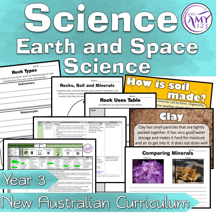 Year 3 Earth and Space Sciences Unit Version 9