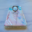 Metal Loop for Phone with Flower Adhesive