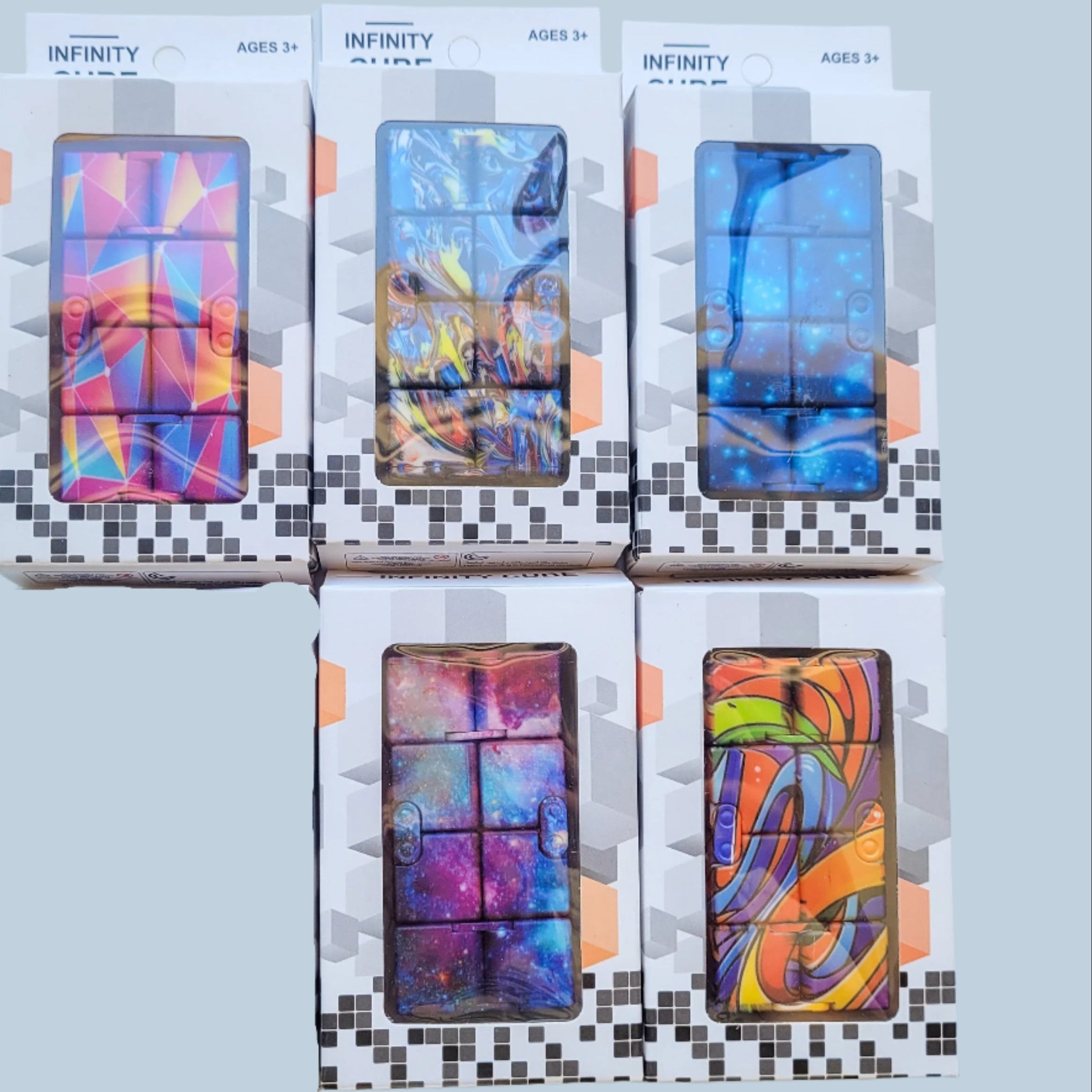 Infinity Cube Fiddle Toy