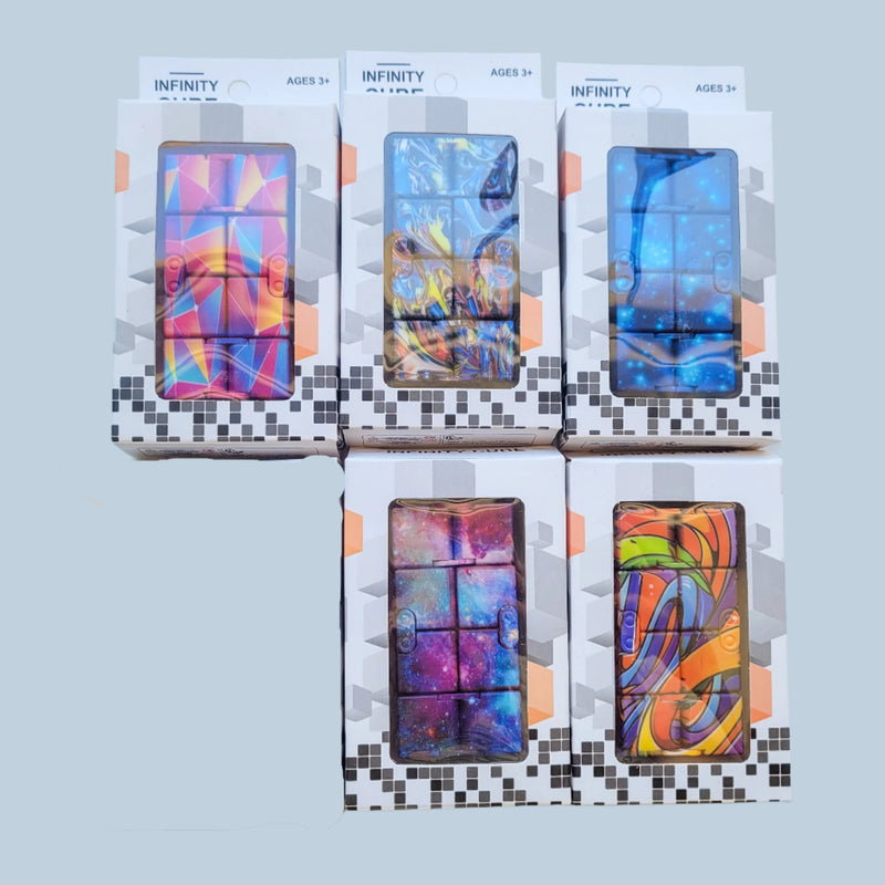 Infinity Cube Fiddle Toy