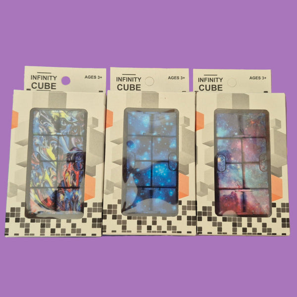 Infinity Cube Fiddle Toy