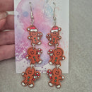 Gingerbread Men Earrings