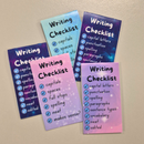 Writing Checklist Student Bookmarks - 30 Pack