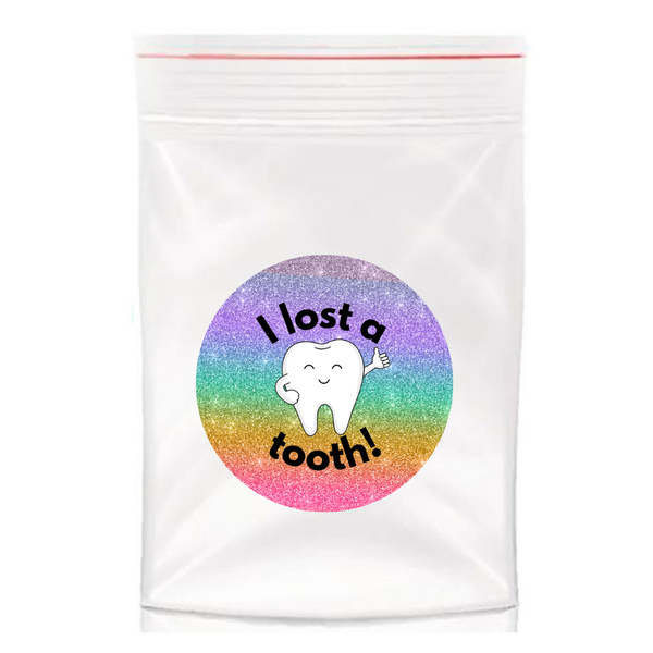 I lost a Tooth bags and Stickers