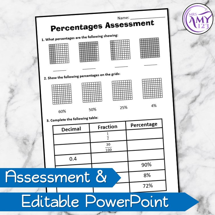 Year 5 Percentages Maths Program