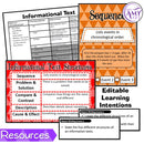 Year 5 & 6 English - Information Report Writing Unit - Australian Curriculum