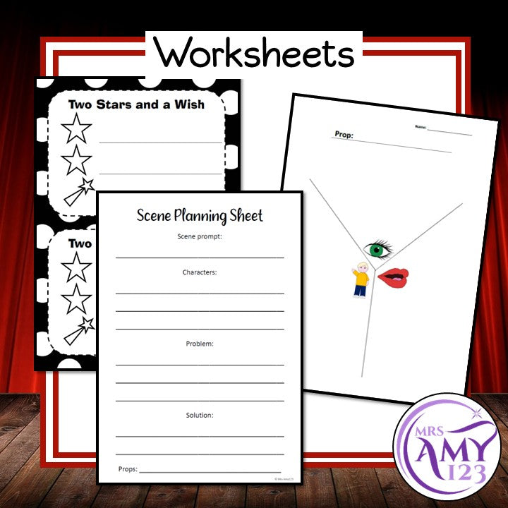 Year 1 & 2 Drama - Imaginative Worlds Unit - Australian Curriculum