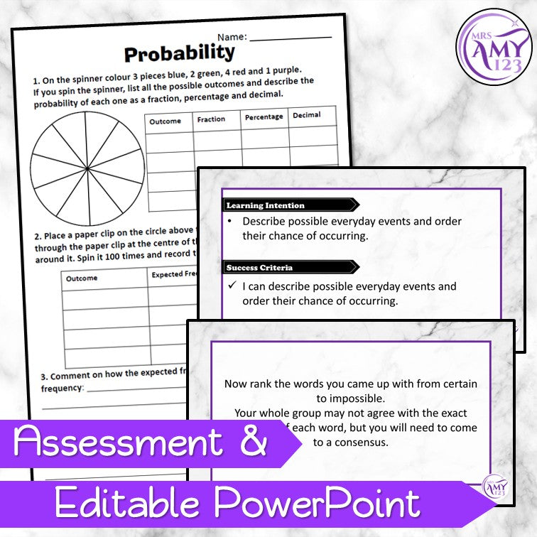 Year 6 Maths - Probability Program - Australian Curriculum