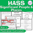 Year 2 HASS - Significant People and Places Unit - Australian Curriculum
