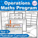 Year 5 Maths - Operations Program - Australian Curriculum