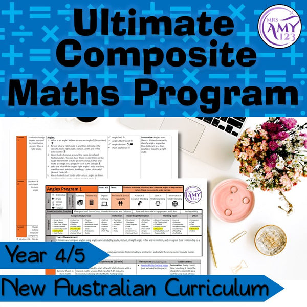 Year 4/5 Composite Maths Program Bundle- Australian Curriculum