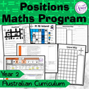Year 2 Maths - Positions Program - Australian Curriculum