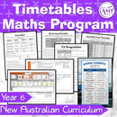Year 6 Maths - Timetables Program - Australian Curriculum