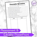 Year 6 Maths - Timetables Program - Australian Curriculum