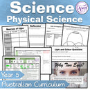 Year 5 Science - Physical Science Light - Australian Curriculum