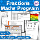 Year 5 Maths - Fractions Program - Australian Curriculum