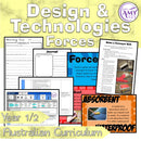 Year 1 & 2 Technologies - Forces Unit - Australian Curriculum