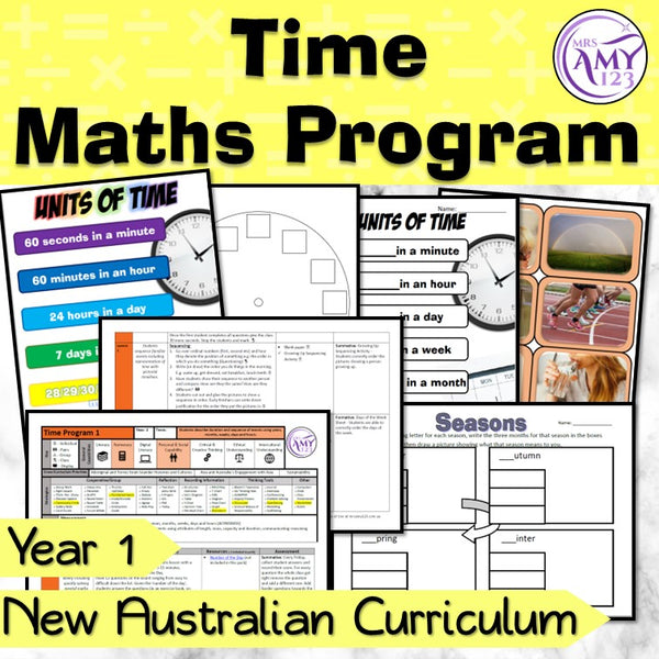 Year 1 Time Maths Program