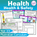 Year 3 & 4 Health - Health & Safety Unit - Australian Curriculum