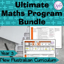 Year 3 Ultimate Maths Program Bundle - Australian Curriculum