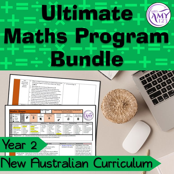 Year 2 Ultimate Maths Program Bundle- Australian Curriculum