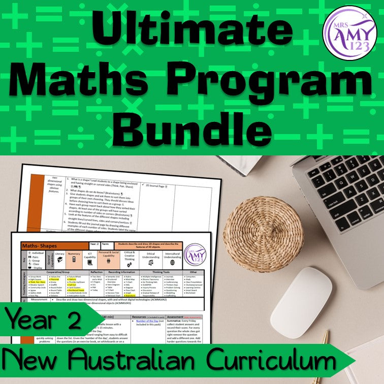 Year 2 Ultimate Maths Program Bundle- Australian Curriculum