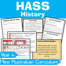 Year 4 HASS - History Unit - Australian Curriculum