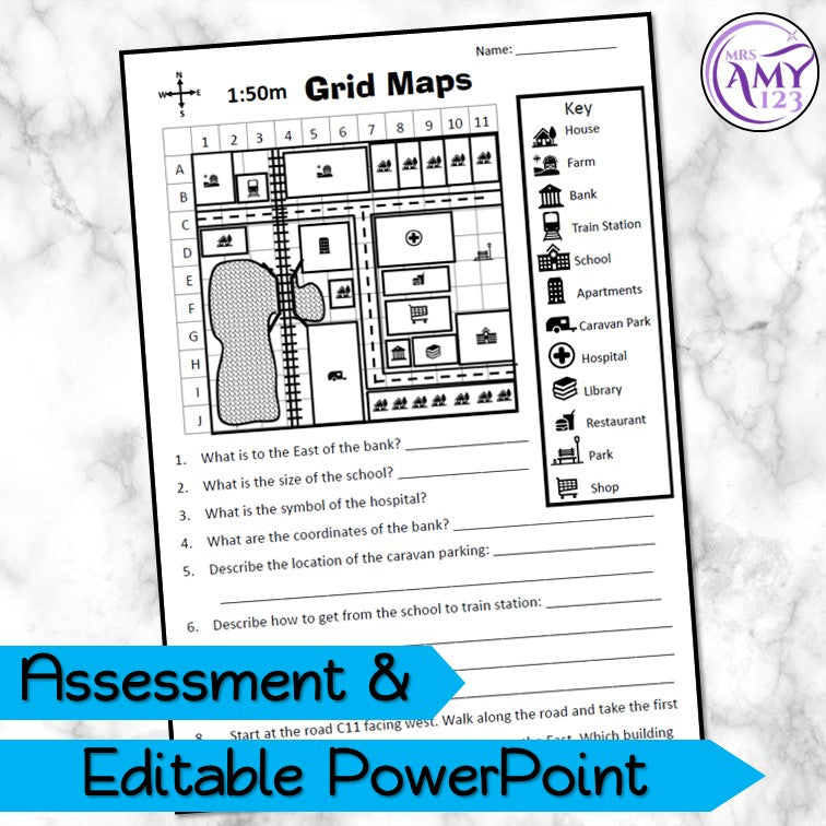 Map Math Grade 4 Year 4 Maths - Maps Program - Australian Curriculum