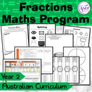Year 2 Maths - Fractions Program - Australian Curriculum