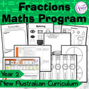 Year 2 Maths - Fractions Program - Australian Curriculum