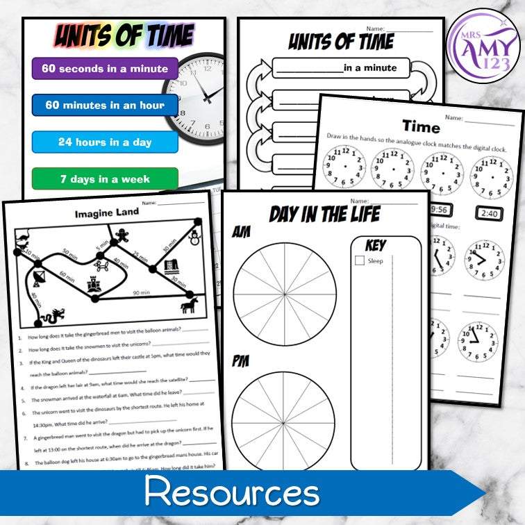 Year 5 Time Maths Program