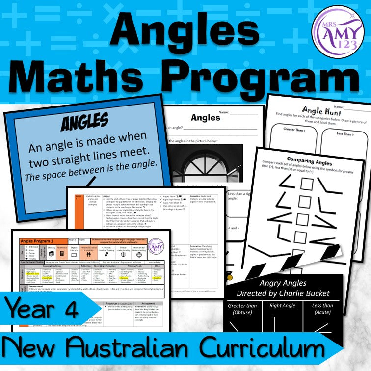 Year 4 Angles Maths Program
