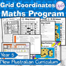Year 5 Maths - Grid Coordinates Program - Australian Curriculum
