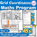 Year 5 Maths - Grid Coordinates Program - Australian Curriculum