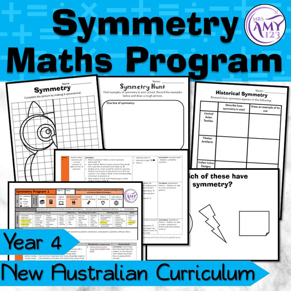 Year 4 Symmetry Maths Program