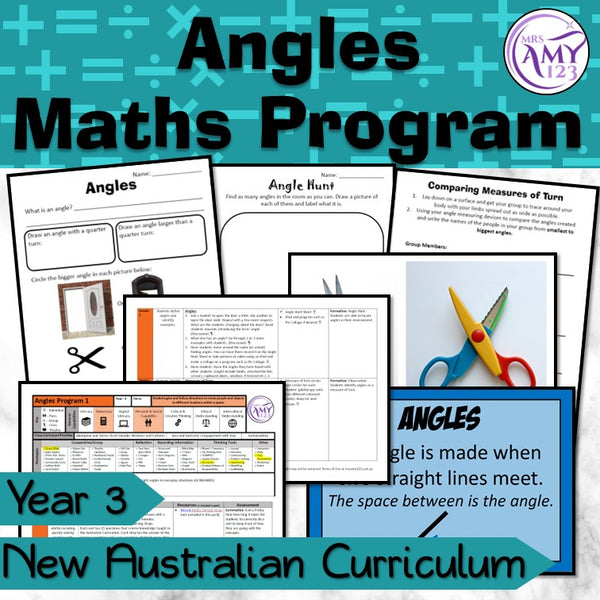 Year 3 Angles Maths Program