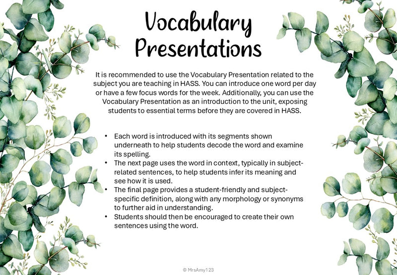 Year 2 HASS Supplemental Writing Pack