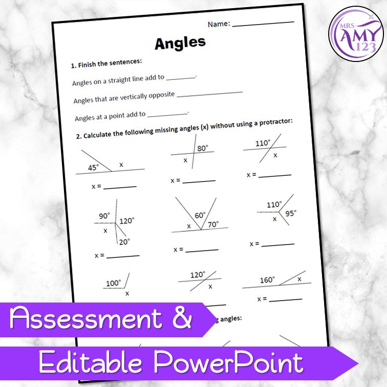 6th Grade Math Complete Angles Year 6 Maths - Angles Program - Australian Curriculum