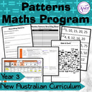 Year 3 Maths - Number Patterns Program - Australian Curriculum
